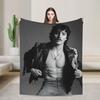 Warm Blanket Travel Benson Boone American Singer Throw Blanket Flannel Bedspread For Couch Chair Sofa Bed Trend Sofa Bed Cover