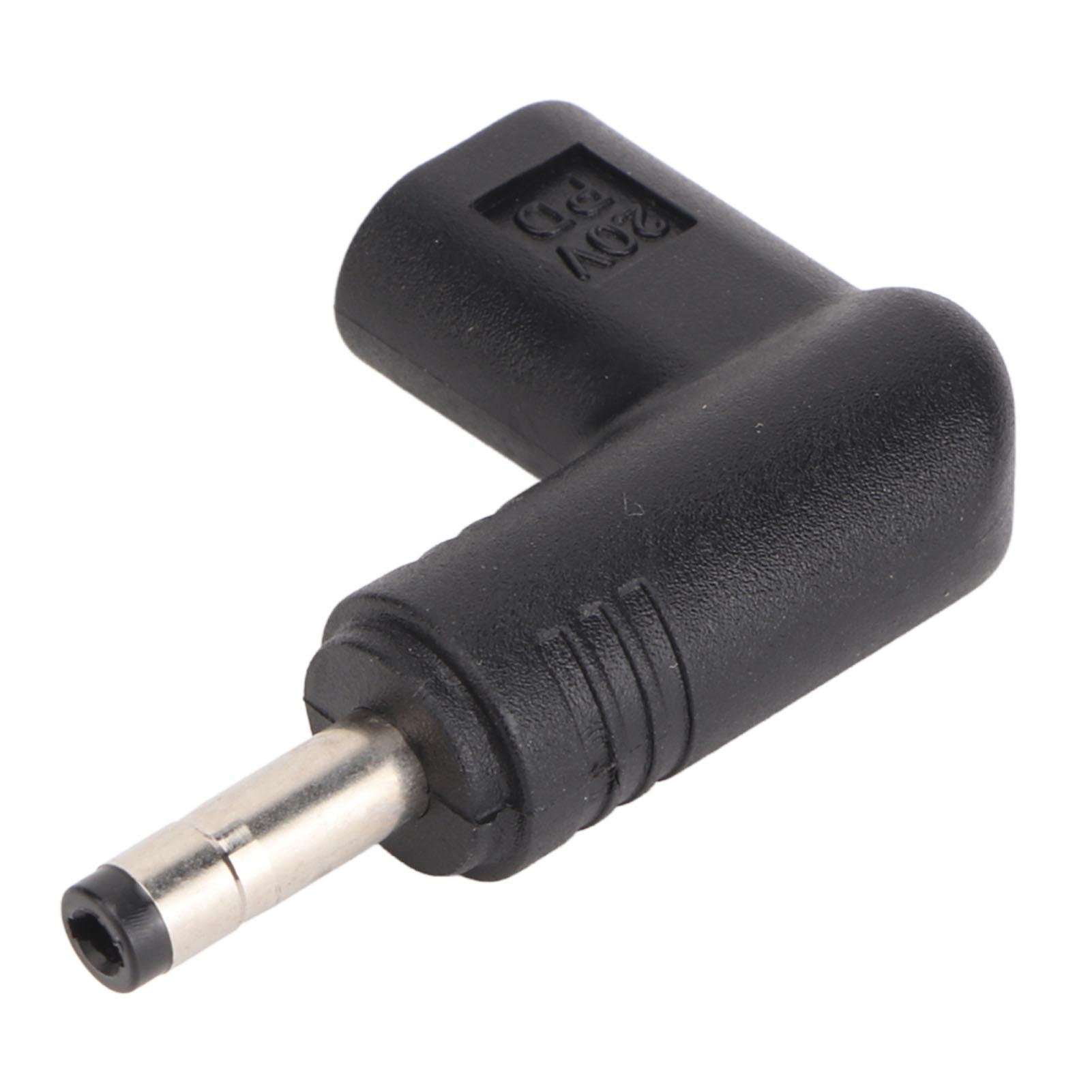 

Адаптер для зарядки Type C (мама) на 4.0x1.7мм Эффективный Безопасный Поддержка до 100 Вт Type C PD Быстрая