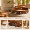 Crystal Stone Leather Pet Collar Adjustable Dog Collar Exquisite Cat Collar  Puppy