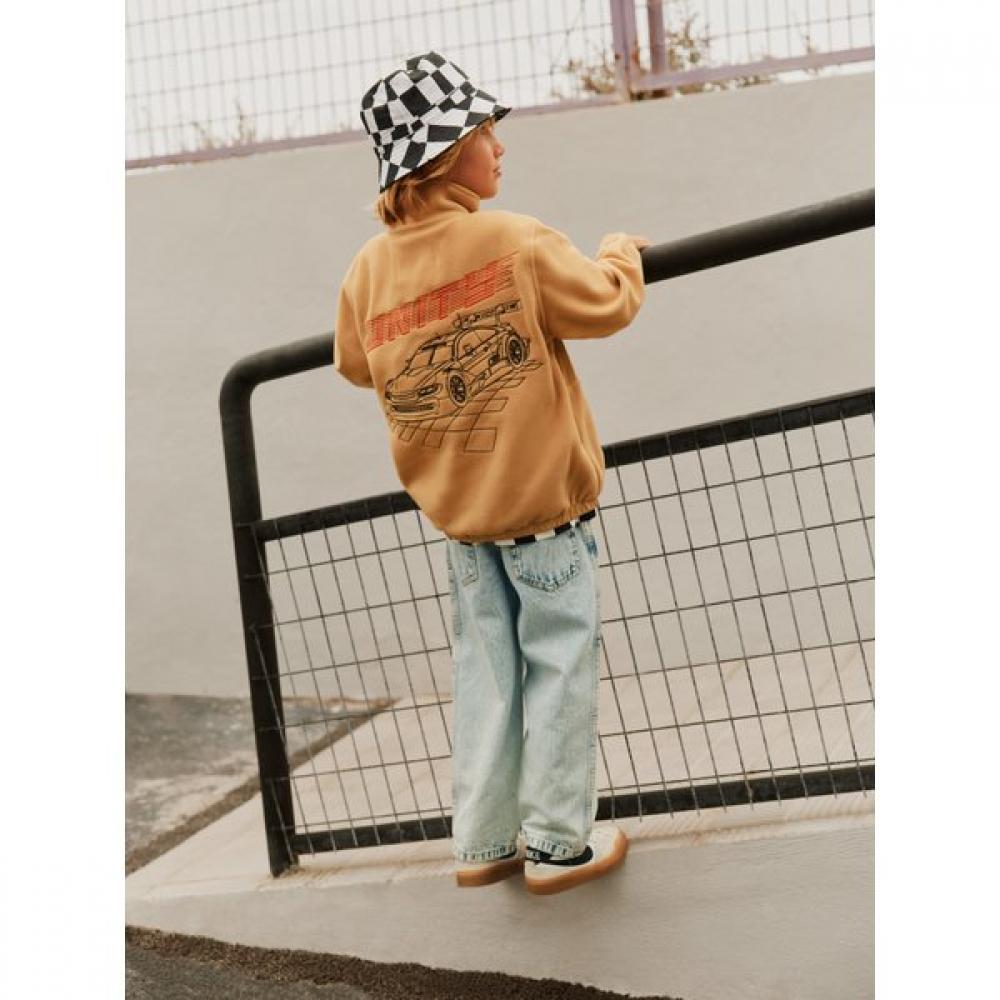 Molo [26ss] Uta Yunis Fleece Jumper 3 8 Years Akis9fl001