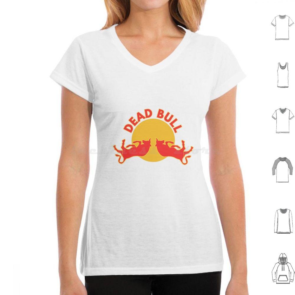 Dead Bull Funny Logo Cute Animals Funny Animals Weird Cute Tee T Shirt Big Size 100 Cotton Funny Humorous Humor Cute