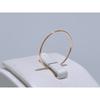 [Blissgold] 14K Cut Hollow Ring (1mm) / Layered Ring, Thin Ring, Ten-Finger Ring Rbl4070