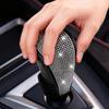Glänzende Auto-Schalthebelabdeckung mit Kristall-Funkel-Strasssteinen, Automatik-Schalthebelabdeckung für Damen und Mädchen, Innenraum-Dekorationszubehör