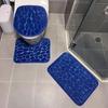 3PCS/set Bath Mats Non Slip Memory Foam Bathroom Soft Rugs Water Absorption Dry Fast Bath Mat Machine Washable for Home Floor