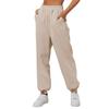 Womens Fashion Loose Solid Sweatpants Drawstring Casual Trousers With Pockets