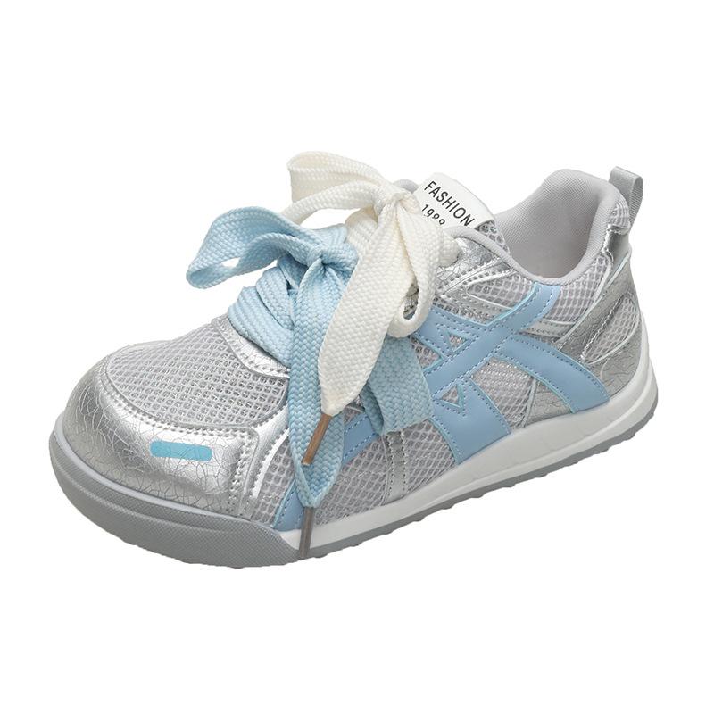 Thick-soled German Training Shoes Women's Mesh Breathable 2025 Summer New Niche Versatile Forrest Gump Shoes Sports and Leisure Shoes Children