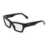 Off White Unisex Adult Style 7x Rectangular Glasses