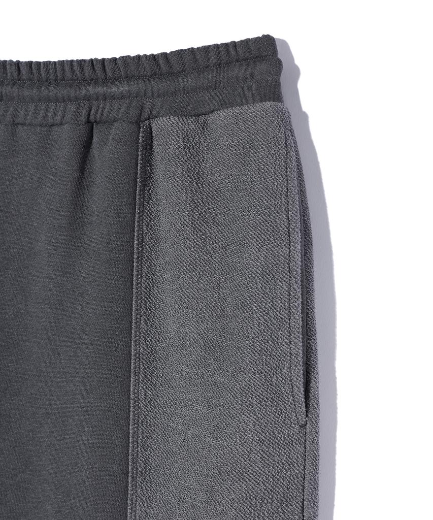 CRITIC Incision Pigment Jogger Sweatpants Charcoal