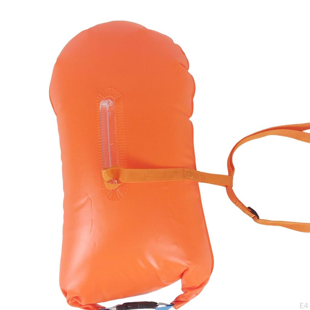 Schwimmboje Schwimmkörper Trockensack PVC Vollständig Wasserdicht Abnehmbar Gut Sichtbare Ausrüstung für Offenes Wasser