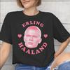 Haalands Accessories Unisex WoUnisex T Shirts 100 Cotton Tee Graphic Printing Football Tshirt Clothing