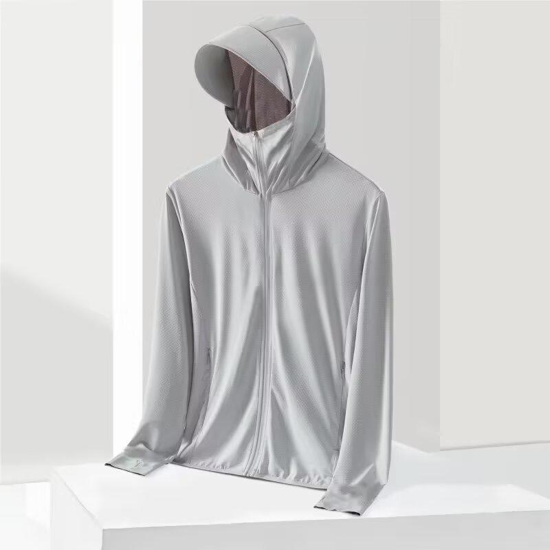 2026 Men's & Women's Lightweight Ice Silk UV Protection Summer Jacket for Fishing