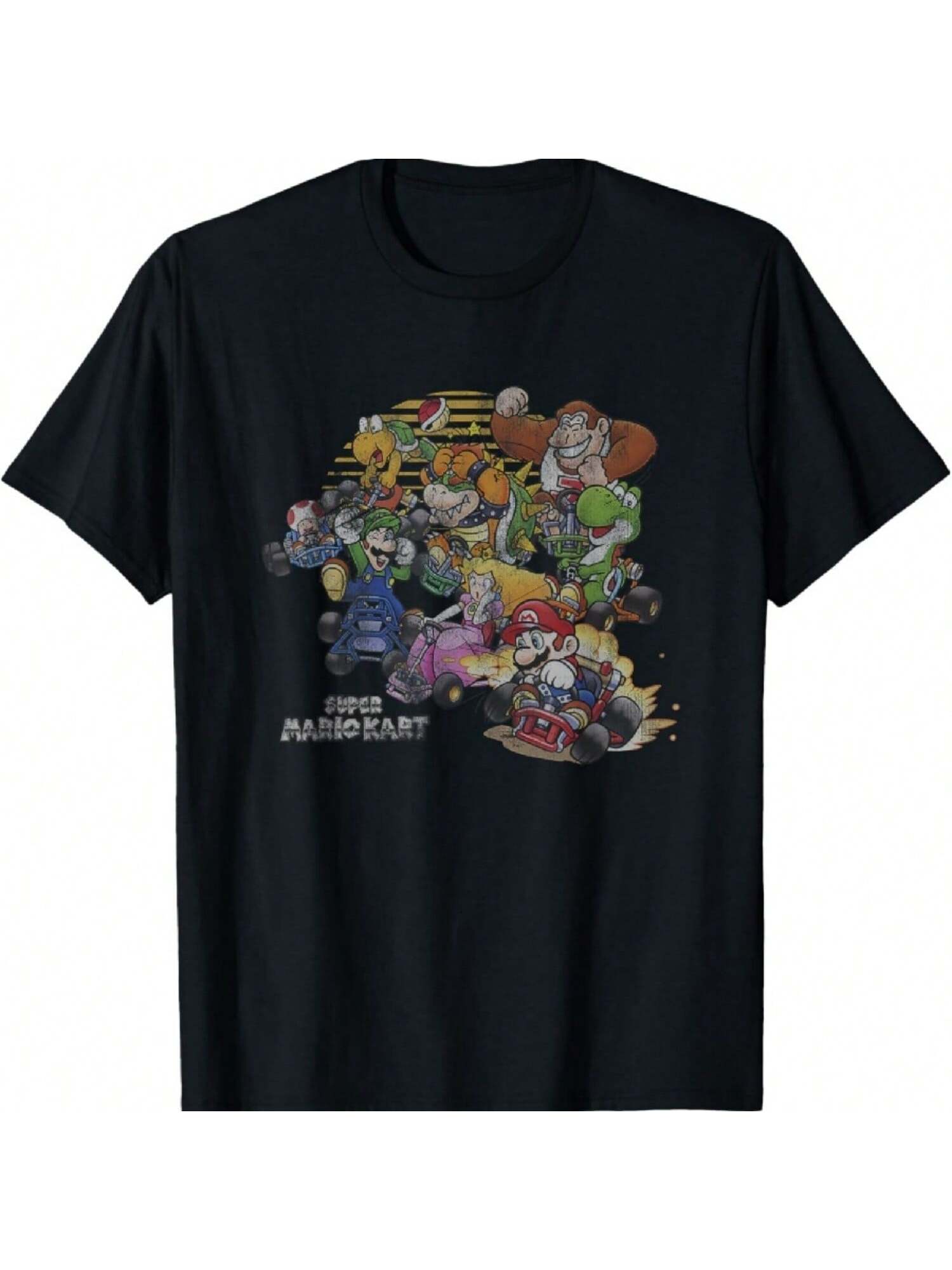 Kart Sunset Racing Group Shot Distressed T-Shirt S разноцветный