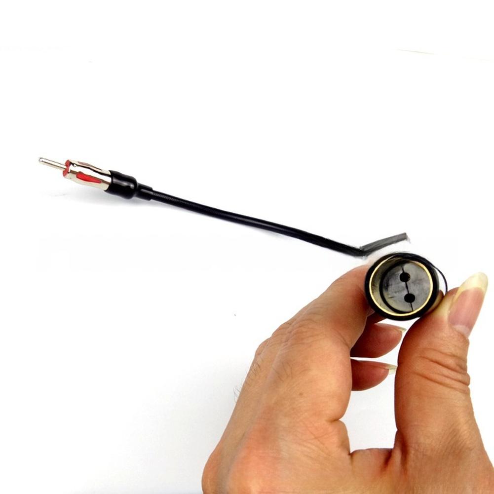 12V Car For Radio Antenna Adapter Converter Connector FM Antenna Support Adapter Cable Replacement For Nissan 1995-2008 Radio Accessories 4