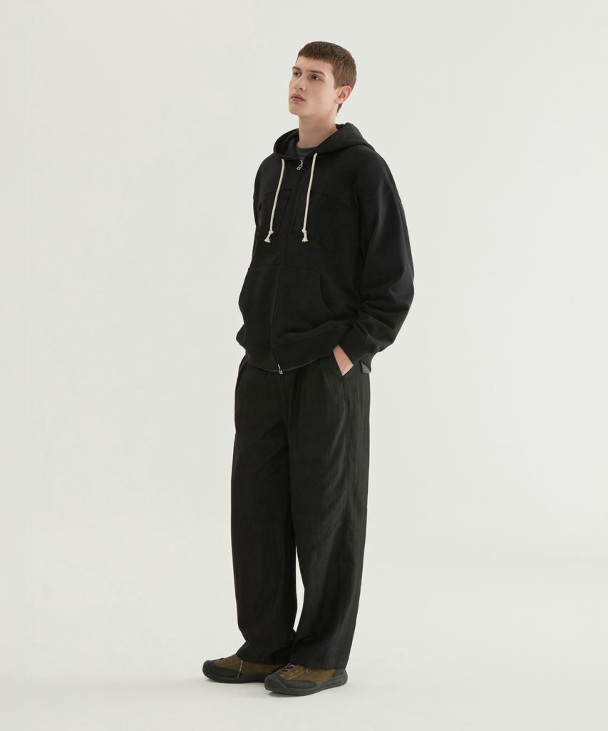 Covernat Cvnt Vintage Zip-Up Hoodie Light Khaki