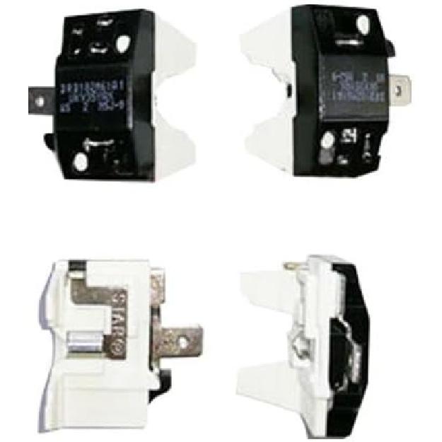 2pcs Refrigerator Overload Protector 600A DRB182M61A1 UKV35YAX Freezer Compressor Flat Protector Accessories