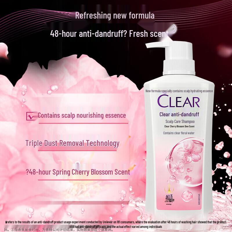 Clear & Fresh Anti-Dandruff Sakura Dew Shampoo