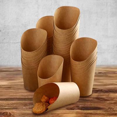 12oz Kraft Paper French Fry Cups