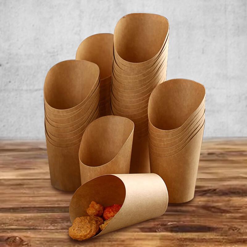 12oz Kraft Paper French Fry Cups