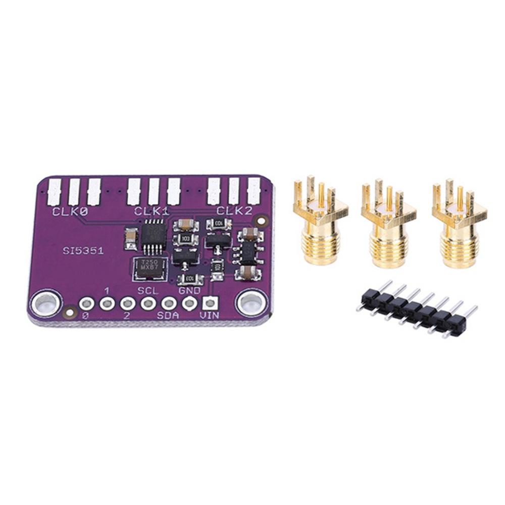 Durable Si5351 DC 3V-5V 8KHz-160MHz Si5351A Signal Generator Clock Generator Board Module