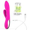 Warming G Spot Rabbit Dildo Vibrator Orgasm Adult Toys USB Charging Powerful Masturbation Sex Toy for Women adult Sex