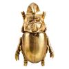 Beetles Wall Hanging Ornament Golden Artwork Walls Sculpture Decoration for Bedroom