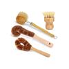 Eco Friendly Kitchen Cleaning Bamboo Dish Scrub Brush Set