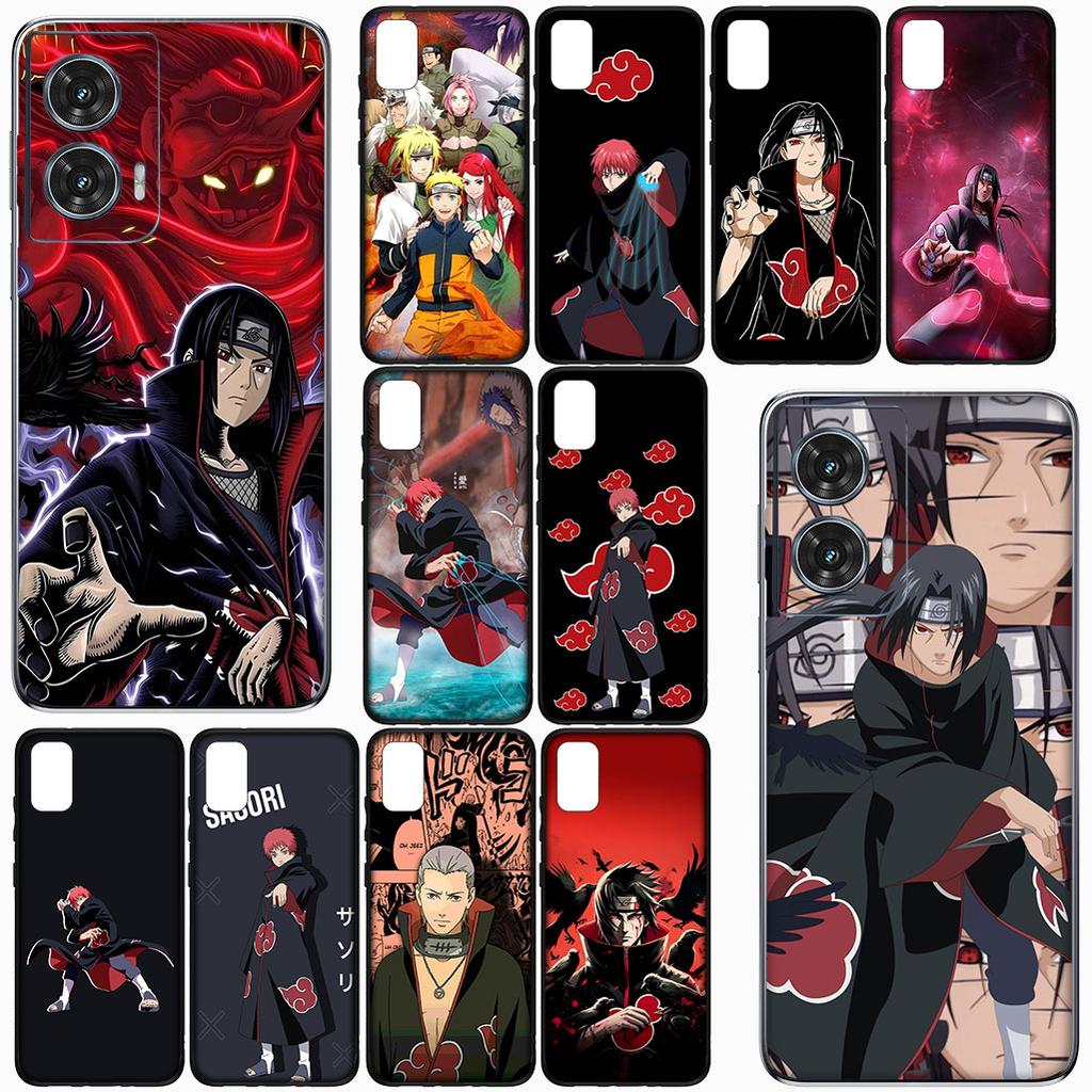 For Motorola Moto G86 G57 G67 G24 G15 G54 Power G13 G14 G34 G35 G45 G53 G55 G75 G72 Case Sasori Akatsuki Narutos Itachi Uchiha