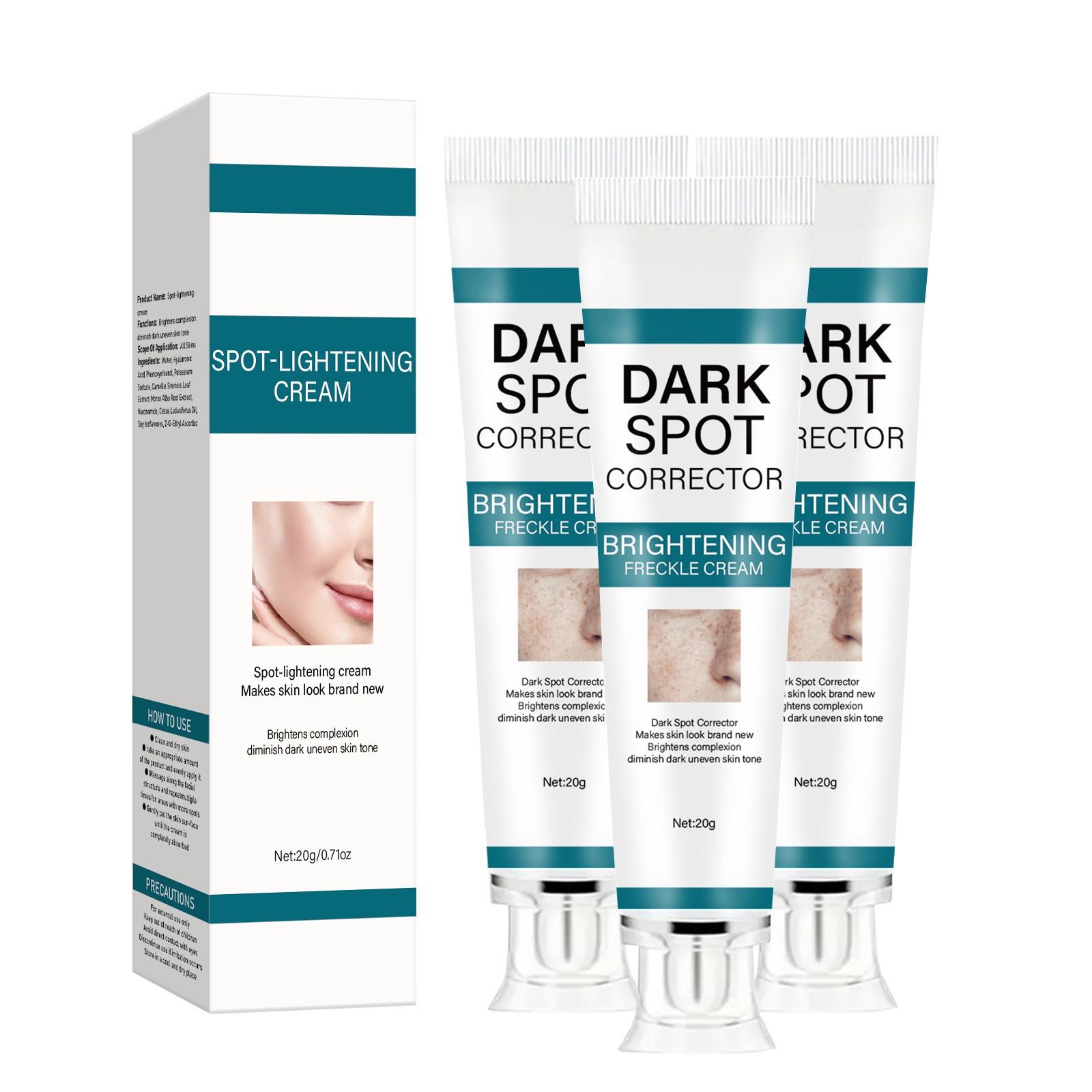 

Отбеливающий крем Удаляет темные пятна Уменьшает пигментацию Удаление веснушек Возраст Мелазма Устраняет акне Уход за кожей One Size