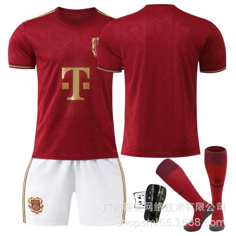 25 Bayern's 125th Anniversary Edition Football Jersey Set 9 Kane Muller 6 Kimish Cross-Border Shirts