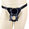 Adjustable Unisex Leather Pants with Hollow Design