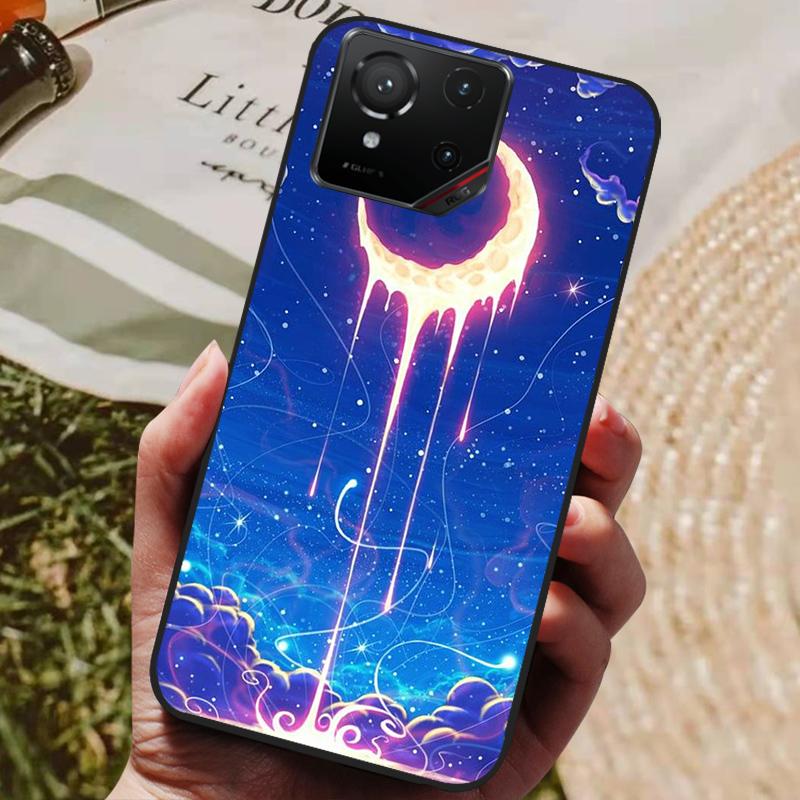 Für Asus ROG Phone 9 Hülle Weiche TPU Silikon Rückseite für Asus ROG Phone 9 5G Handyhüllen ROG9 AI2501 2025 Niedliche Cartoon Capa