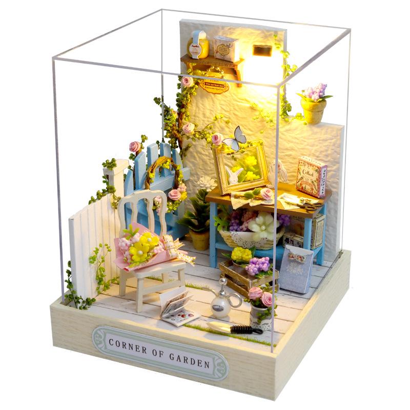 Zhi Qu Wu Handmade DIY Miniature House Model - Creative Birthday Gift for Kids
