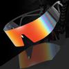 Non-polarized Rimless High Definition One-Piece Frame All-inclusive Sunglasses Men Women Windproof Outdoor Sports Protection Eyeglasses