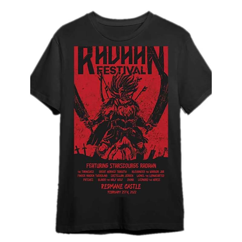 

Летняя футболка Elden Circle Футболка Elden Circle с коротким рукавом Футболка с фестивальной игрой Ладагана Забавная мужская футболка с графическим принтом и коротким рукавом 3XL