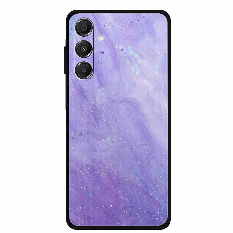 For Samsung Galaxy A14 A15 A16 5G Case Marble Soft TPU Phone Back Cover For Samsung A14 A15 4G Shockproof Silicone Painted Coque