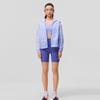 Saucony Logo Sun Protection UV40 Lightweight Woven Hooded Loose Jacket Women Jacket Blue Purple Ombre SC1249124A-PR62