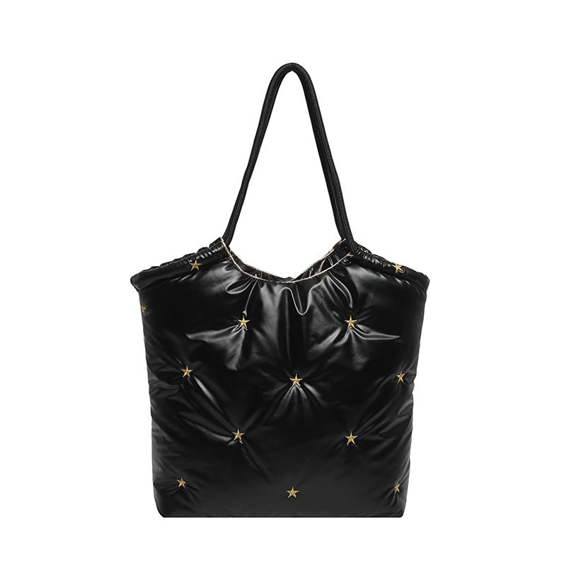 

2026 New Stylish Design Sweet Youth Shoulder Bags Persality Super Cool Hot Girl Style Armpit Large Capacity Handbags for Women чёрный