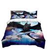 Train Dragon Anime Duvet Cover Pillowcase Comforter Bedding Set Adult Boy Girl Bedroom Decoration Children Single Double Size