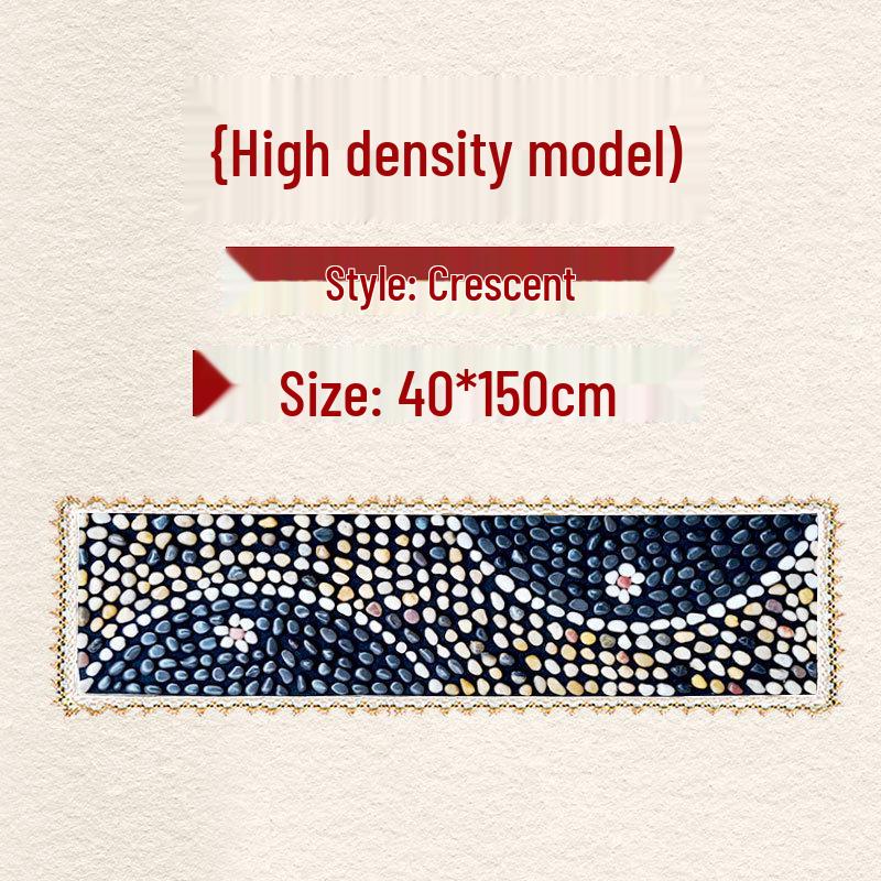 Yuhua Stone Acupressure Foot Massage Mat with Timer for Home Use