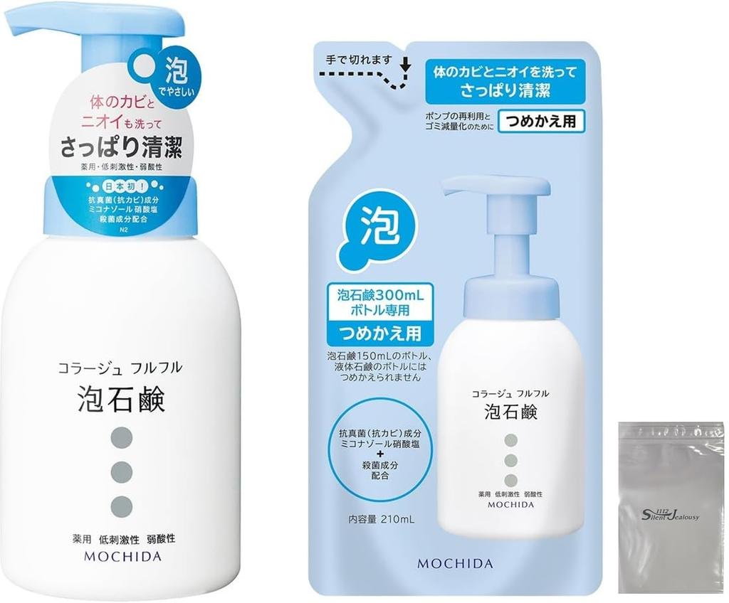 Collage Furufuru Foam 300ml 210mL Body Soap with Logo Bag Soap, (Refill) (Quasi-drug)
