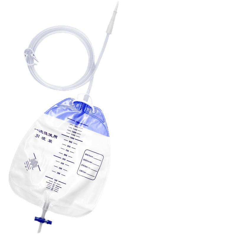 Anti-Reflux Medical Urine Drainage Bag with Bile Tower Connector for Men, Women & Elderly