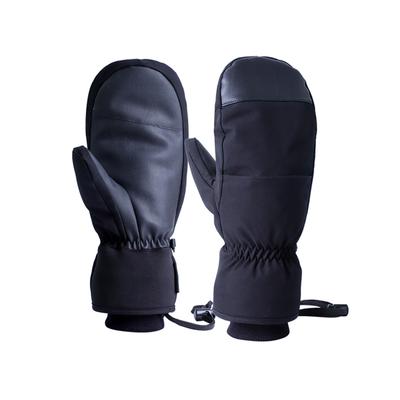 Ski Gloves for Men Women Polyester PU Windproof Waterproof Breathable Snowboard Gloves with Hook