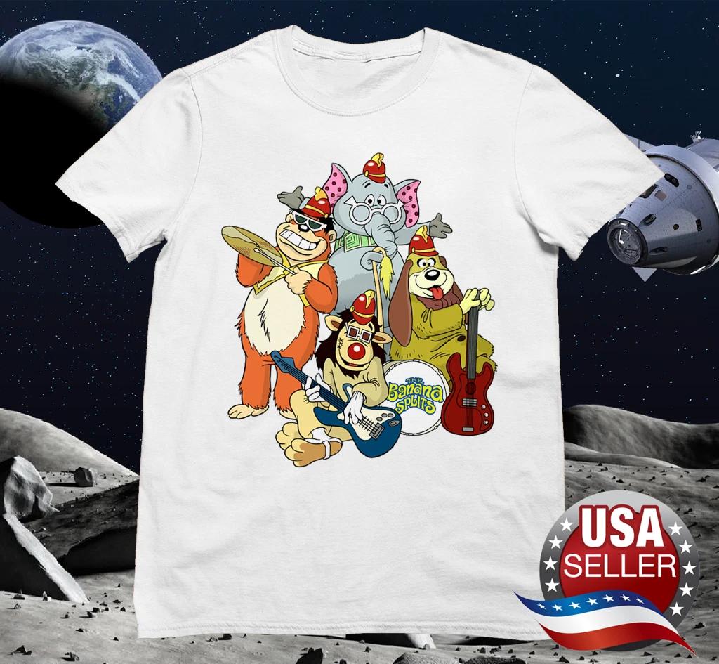The Banana Splits Characters Group T-shirt S to 5XL L