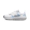 Crater Impact Recyclable Material Low Top Sports Casual Shoes White Blue Children Aged 3 7 Years Old DB3552-102