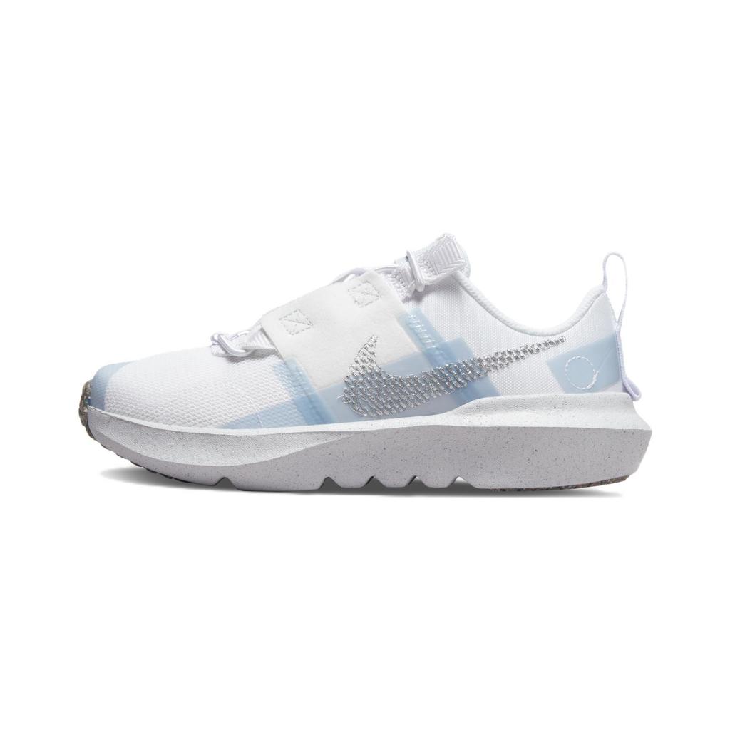 Nike Crater Impact Recyclable Material Low top Sports Casual Shoes White Blue Children Aged 3 7 Years Old DB3552-102