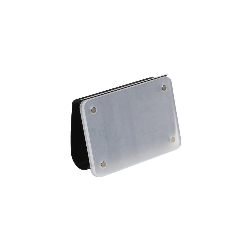

Car Sun Visor Photo Frame Clip Universal Acrylic Picture Holder With Metal Plate Set Removable Car Interior Photo Display Stand