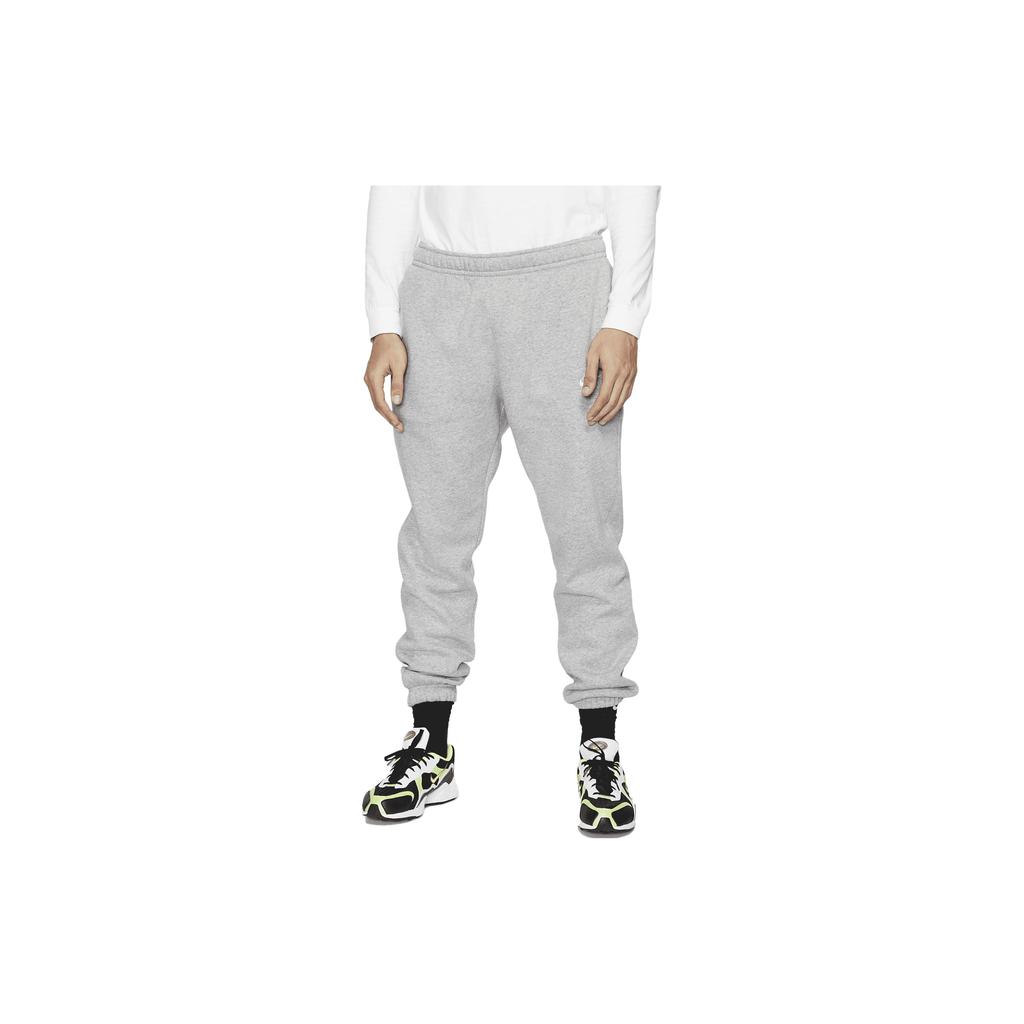 Nike Sportswear Club Fleece Joggers With Logo Print Men Pants Light-Grey BV2737-063