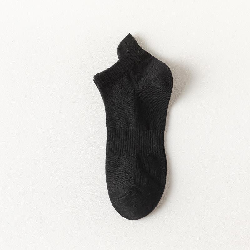 Plus Size Women's No-Show Boat Socks - Breathable Mesh, Solid Colors, Extra Wide, Summer Thin Ankle Socks