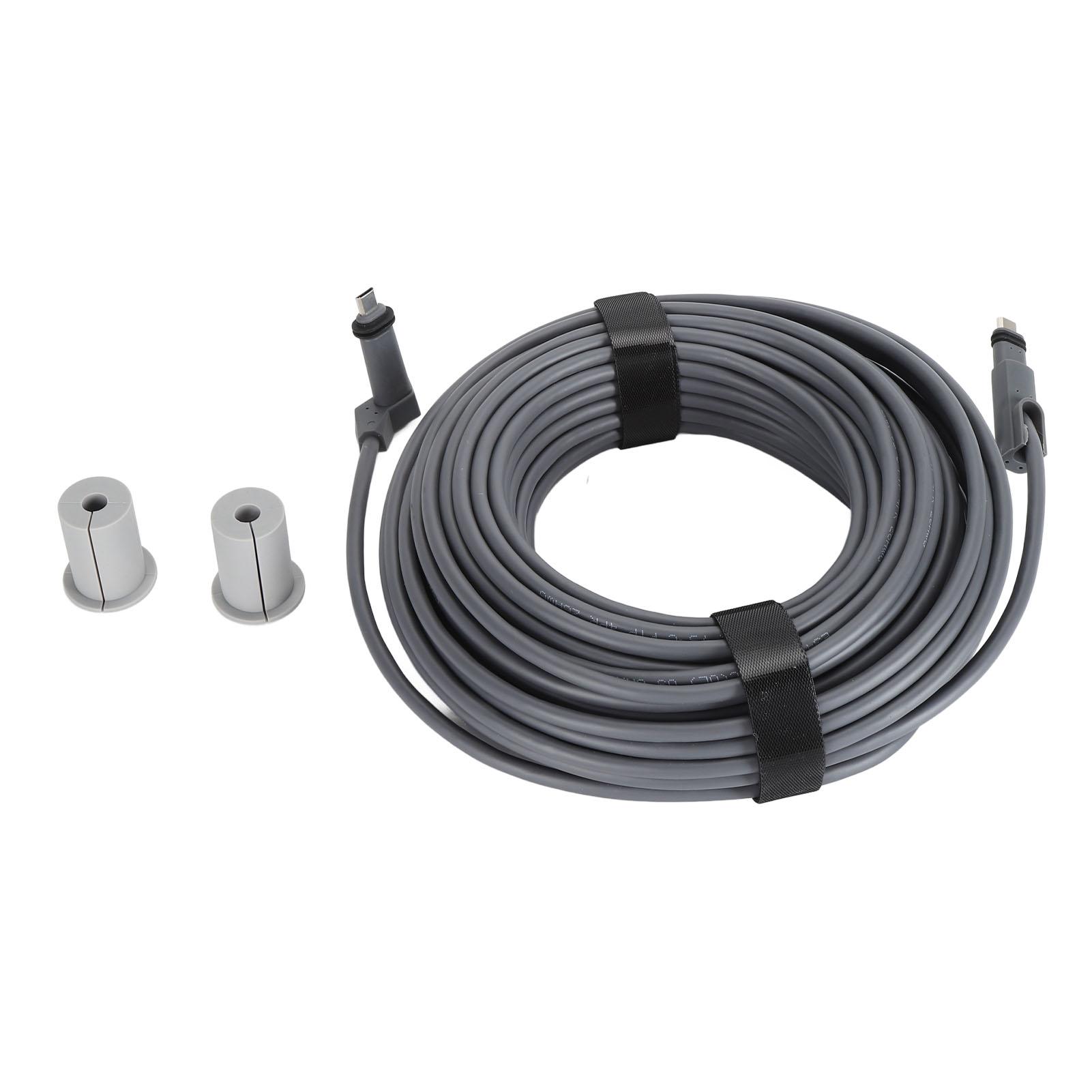 

Satellite Replacement Cable for V2 Rectangular Satellite 1200Mbps PVC Copper IP68 Waterproof 33FT (10M)