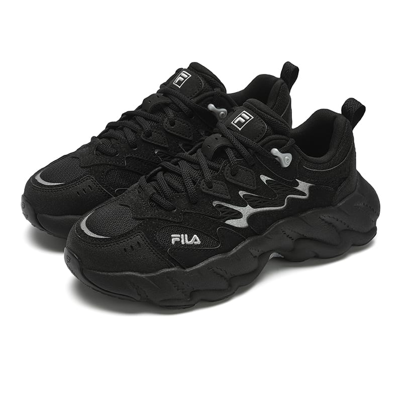 FILA Fern 2 Abrasion Resistant Coverage Low top Casual Shoes Women's Black F12W511101FBD